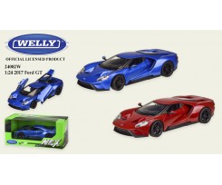 Машина металлическая Welly 2017 Ford GT 1:24 (24082W)