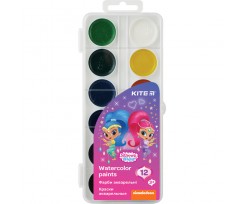 Фарби акварельні Kite Shimmer&Shine, 12 кольорів (SH20-061)