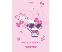 Картон цветной двухсторонний Kite Hello Kitty А4 10 листов (HK24-255)
