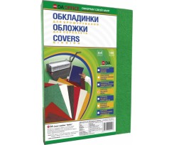 Обкладинки для брошурування DA Delta Color А4 100 штук зелені (1220101020600)
