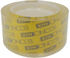 Лента клейкая Economix канцелярская 24 мм x 20 м прозрачная (E40806)