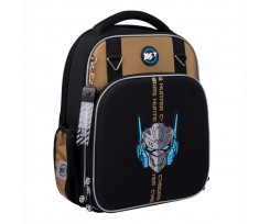 Школьный рюкзак Yes Cyborg Hunter 38x29x15 см 17 л черный (559868)