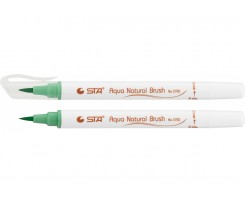 Маркер-пензлик Sta Aqua Natural Brush кислотний зелений (STA3700-40)