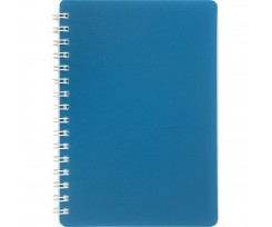 Книжка для записів Buromax Classic А6 80 аркушів клітинка синя (BM.2589-002)