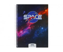 Блокнот Maxi SPACE А5 80 аркушів клітинка (MX20832-16)