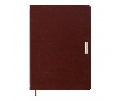 Дневник недатированный Buromax Salerno А4 288 страниц коричневый (BM.2099-25)