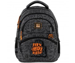 Школьный рюкзак Kite Education No More Rules 39x29.5x12 см 17 л серый (GO25-175M-5)