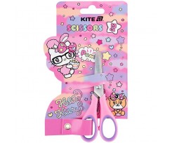 Ножиці дитячі Kite Hello Kitty з гумовими вставками 13 см (HK25-123)
