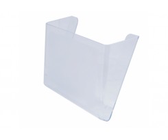 Лоток для бумаг Economix 300x230x80 мм прозрачный (E80702)