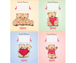 Зошит В5 Мрії Збуваються Teddy 12 арк., похила  (ТА5.1221.2094с)