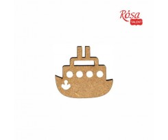 Міні-заготовка ROSA TALENT Корабль МДФ 47х42 мм 10 шт (2809168)
