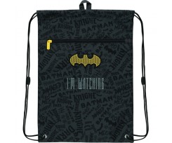Сумка для обуви с карманом Kite Education DC Comics 46x33 см черный (DC22-601M)