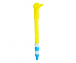 Ручка шариковая автомат LKC Ukraine синяя 0.7 (1545)