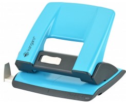 Діркопробивач Kangaro до 20 аркушів металевий бірюза (Aion -20 turquoise blue)