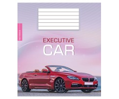 Зошит В5 Мрії збуваються "EXECUTIVE CAR" 12 арк., клітинка (ТА5.1211.2392)