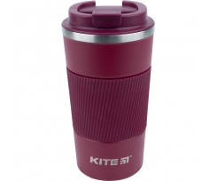 Термокружка Kite 510 мл бордовая (K22-458-02)