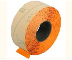 Этикетки-ценники Economix 26х16 мм 500 штук оранжевые (EF21305-06)