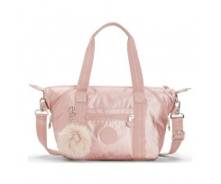 Сумка жіноча Kipling Basic Plus Art Mini 34x21x19 см 13 л Metallic Blush (K15410_49B)