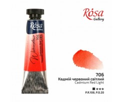 Фарба акварельна ROSA Gallery Кадмій червоний світлий 10 мл (3211706)