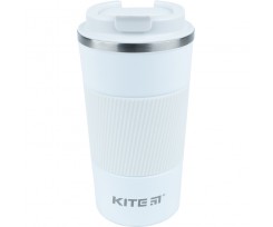 Термокружка Kite 510 мл белая (K22-458-03)
