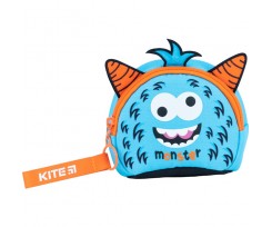 Сумка-бананка дитяча Kite 12.5x10x5.5 см блакитна (K22-2588-4)
