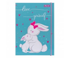 Папка для тетрадей 1Сентября Bunny В5 картонная (5056137184798)