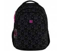 Рюкзак молодежный Kite Education Teens 44x32x18 см 19 л черный (GO25-162L-2)