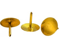 Кнопки золотисті Buromax 100 штук (BM.5103)