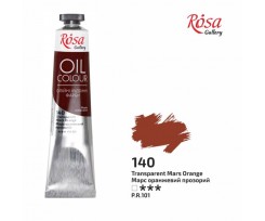 Фарба олійна Rosa Gallery Марс оранжевий прозорий 45 мл (3260140)