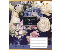 Тетрадь YES Elegant Flowers А5 96 листов линия (763873)