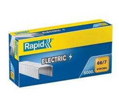 Скоби Rapid Strong 66 7 5000 штук срібні (24867900)