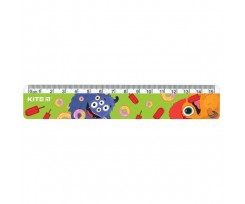 Линейка Kite Jolliers 15 см пластиковая (K19-090-2)