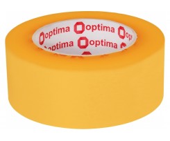 Лента клеящая Optima малярная 18 мм х 27 м желтая (O45340)