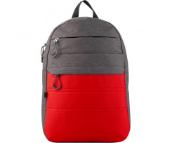 Рюкзак GoPack Сity, 45x30x15 см, 20 л, поліестер, червоний (GO20-118L-1)
