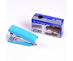 Степлер Kangaro скоби №10 до 10 аркушів пластиковий бірюза (HS-Mini 10)