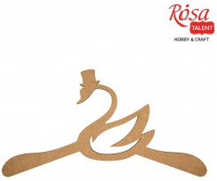 Заготовка вішак ROSA TALENT Лебідь МДФ 450х235 мм (281321)