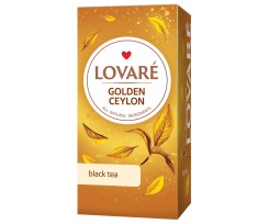 Чай Lovare Golden Ceylon 24 пакетики чорний (lv.74827)