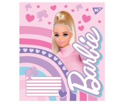 Тетрадь YES Barbie А5 12 листов клетка (766189)