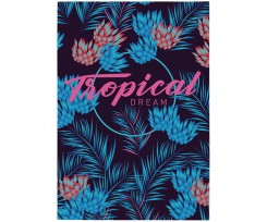 Блокнот-планшет Axent Neon Tropics A5 50 листов нелинованные ассорти (8440-07-A)