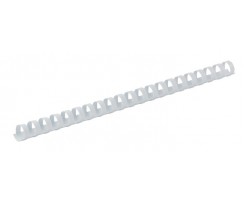 Пружина пластиковая Buromax А4 28 мм 50 штук белый (BM.0509-12)