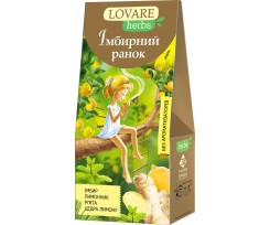 Чай Lovare Імбирний ранок herbs 20 пакетиків трав'яний (lv.16812)
