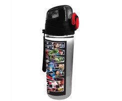 Пляшка для води Yes Marvel.Avengers 620 мл чорна (707635)