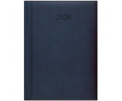 Дневник датированный 2024 Brunnen Torino А5 336 страниц синий (73-795 38 304)