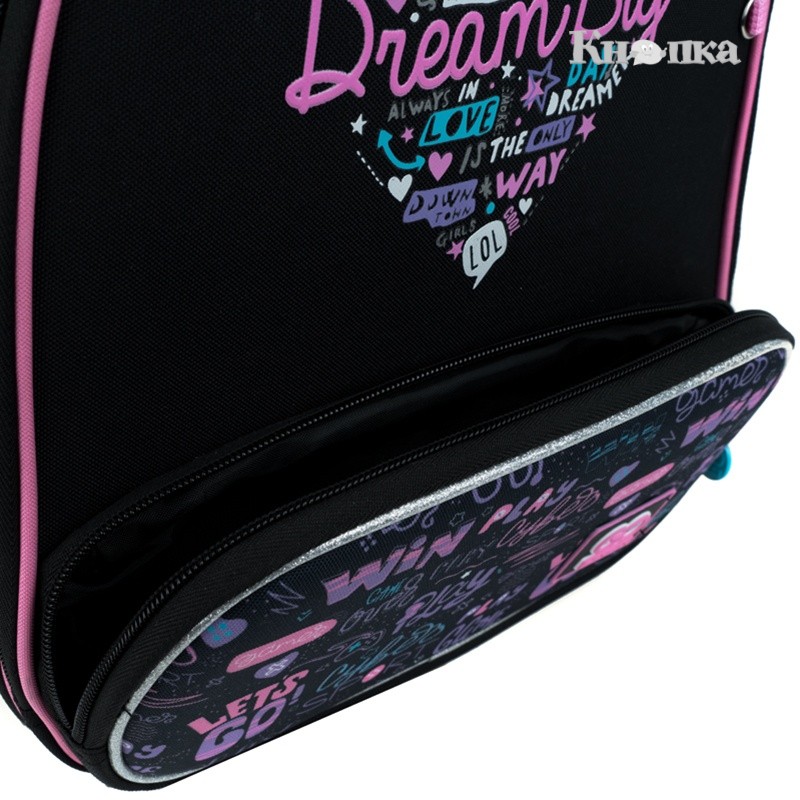 Рюкзак шкільний каркасний GoPack Education Love Dreamer 38x28x15 см 12.5 л (GO22-597S-1)