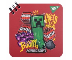 Блокнот Yes Minecraft 110х110 мм 80 листов (151752)