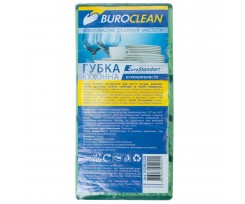 Губки кухонні BuroClean EuroStandart 100х70 мм 5 штук асорті (10200220)