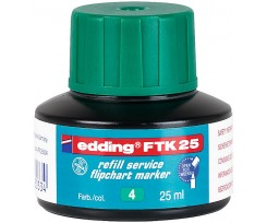 Заправка-картридж Edding для маркера 25 мл зелений (е-FTK-25 004)