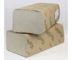 Полотенца бумажные макулатурные Кохавинка Z-образные 23х22 см 170 листов серые (kx.50767)
