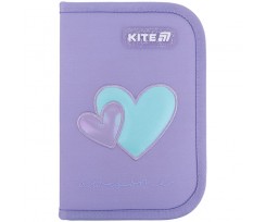 Пенал без наполнения Kite Awesome 1 отделение 2 отворота фиолетовый (K25-622-5)