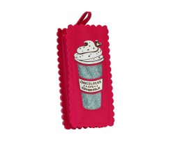 Пенал Cool For School 1 відділення рожевий (J-2609-pink)